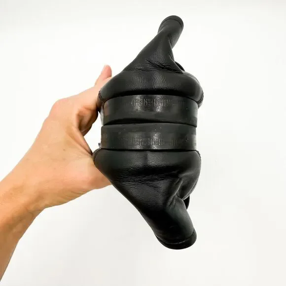 Gucci Horsebit Brixton Loafers Collapsable Heel Black Leather US Men’s 9 - Picture 11 of 14